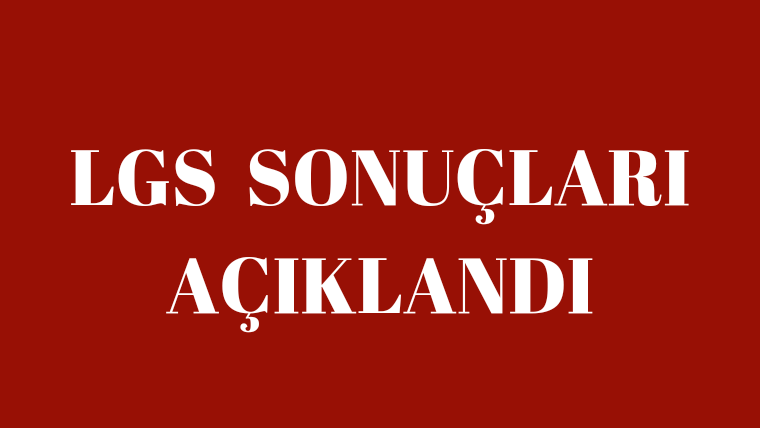 LGS Sonuçları Açıklandı